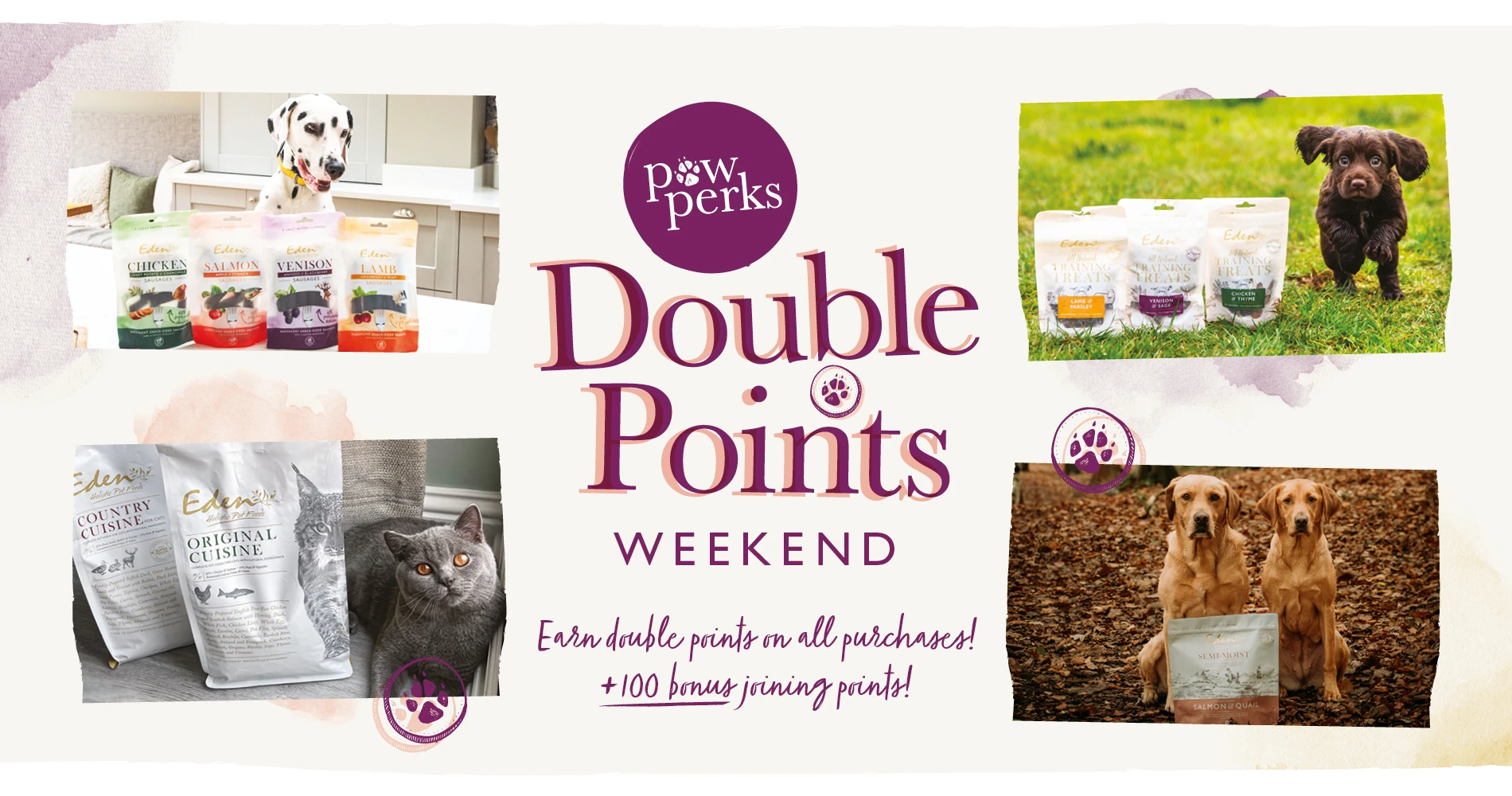 Paw Perks Double Points Weekend